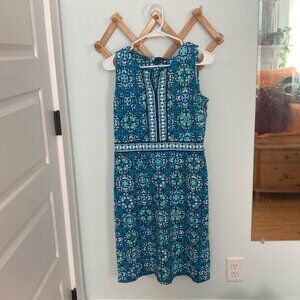 Versatile Blue Summer Talbots Dress